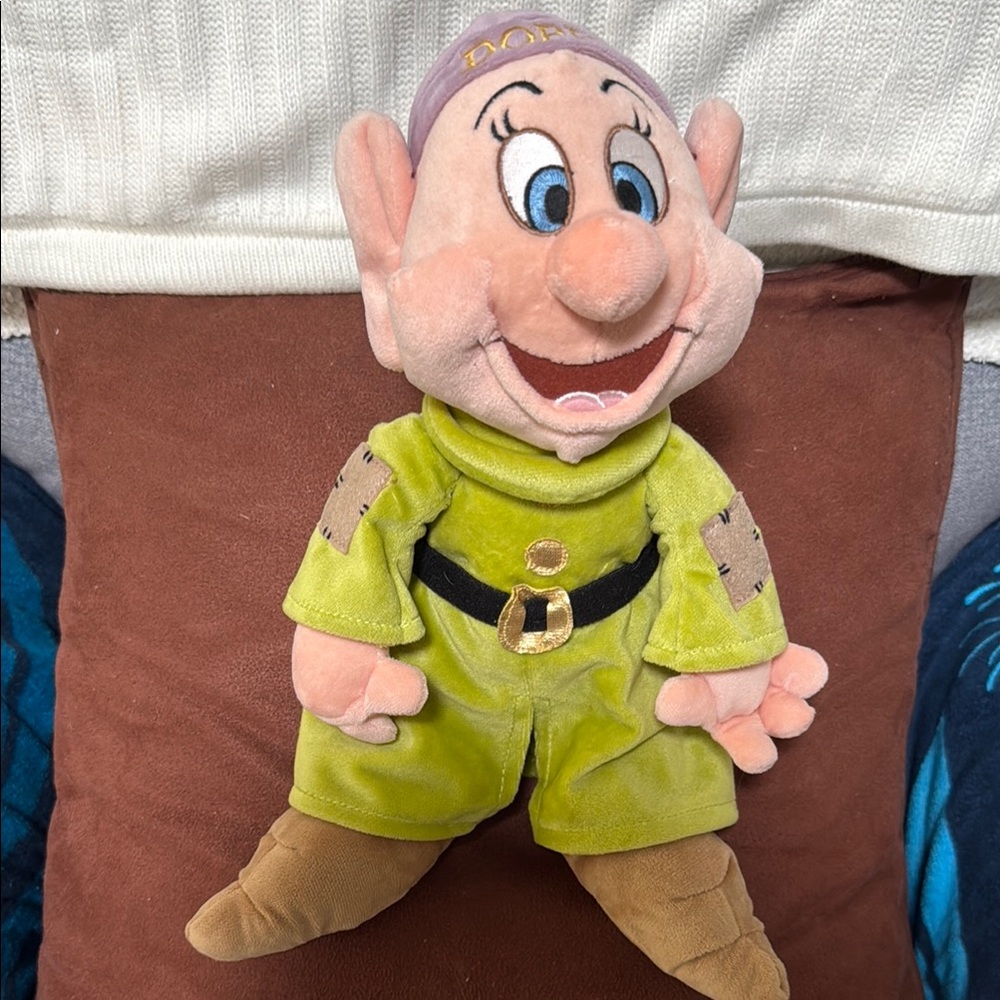 Disney Dopey Plush from Snow White and the Seven Dwarfs